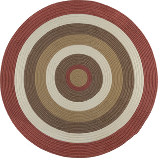 Colonial Mills Brooklyn BN79 Terracotta Area Rug Round Main Image