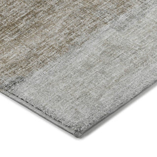 Dalyn Boca BO1 Brown Machine Washable Area Rug Corner Image