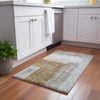 Dalyn Boca BO1 Brown Machine Washable Area Rug Scatter Lifestyle Image Feature