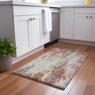 Dalyn Boca BO10 Blush Machine Washable Area Rug Scatter Lifestyle Image Feature