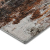 Dalyn Boca BO10 Gray Machine Washable Area Rug Corner Image