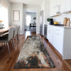 Dalyn Boca BO10 Gray Machine Washable Area Rug Runner Lifestyle Image Feature