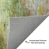 Dalyn Boca BO10 Sage Machine Washable Area Rug Backing Image