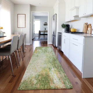Dalyn Boca BO10 Sage Machine Washable Area Rug Runner Lifestyle Image Feature
