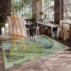 Dalyn Boca BO11 Aloe Machine Washable Area Rug Lifestyle Image Feature