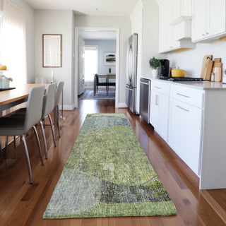 Dalyn Boca BO11 Aloe Machine Washable Area Rug Runner Lifestyle Image Feature
