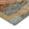 Dalyn Boca BO11 Teal Machine Washable Area Rug Corner Image
