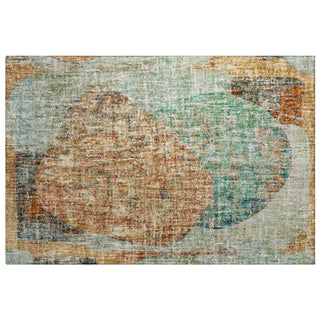 Dalyn Boca BO11 Teal Machine Washable Area Rug Scatter Main Image