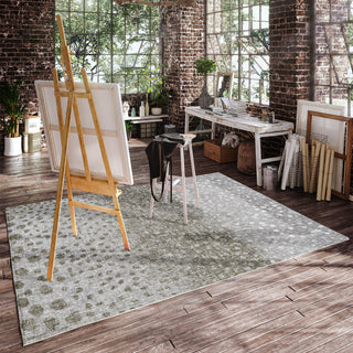 Dalyn Boca BO12 Taupe Machine Washable Area Rug Lifestyle Image Feature