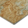 Dalyn Boca BO14 Copper Machine Washable Area Rug Corner Image