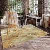 Dalyn Boca BO14 Copper Machine Washable Area Rug Lifestyle Image Feature