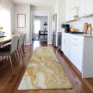 Dalyn Boca BO14 Copper Machine Washable Area Rug Runner Lifestyle Image Feature