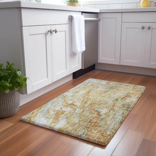 Dalyn Boca BO14 Copper Machine Washable Area Rug Scatter Lifestyle Image Feature