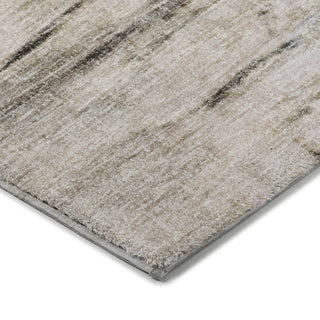 Dalyn Boca BO2 Gray Machine Washable Area Rug Corner Image