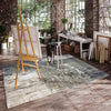 Dalyn Boca BO2 Gray Machine Washable Area Rug Lifestyle Image Feature