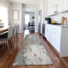 Dalyn Boca BO2 Gray Machine Washable Area Rug Runner Lifestyle Image Feature