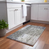 Dalyn Boca BO2 Gray Machine Washable Area Rug Scatter Lifestyle Image Feature