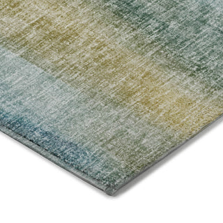 Dalyn Boca BO4 Khaki Machine Washable Area Rug Corner Image