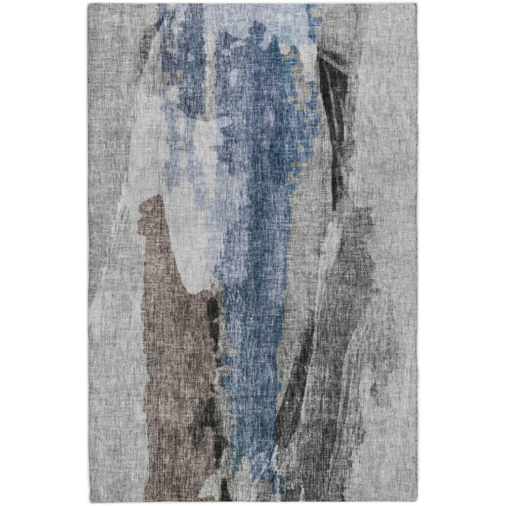 Dalyn Boca BO6 Pewter Machine Washable Area Rug main image