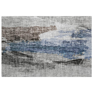 Dalyn Boca BO6 Pewter Machine Washable Area Rug Scatter Main Image