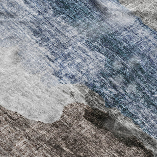 Dalyn Boca BO6 Pewter Machine Washable Area Rug Swatch Image