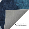Dalyn Boca BO7 Denim Machine Washable Area Rug Backing Image