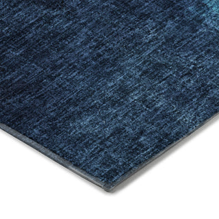 Dalyn Boca BO7 Denim Machine Washable Area Rug Corner Image