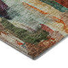 Dalyn Boca BO8 Paprika Machine Washable Area Rug Corner Image
