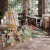 Dalyn Boca BO8 Paprika Machine Washable Area Rug Lifestyle Image Feature