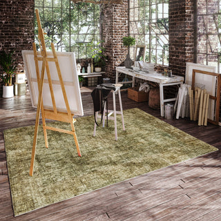 Dalyn Boca BO9 Taupe Machine Washable Area Rug Lifestyle Image Feature