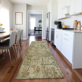 Dalyn Boca BO9 Taupe Machine Washable Area Rug Runner Lifestyle Image Feature