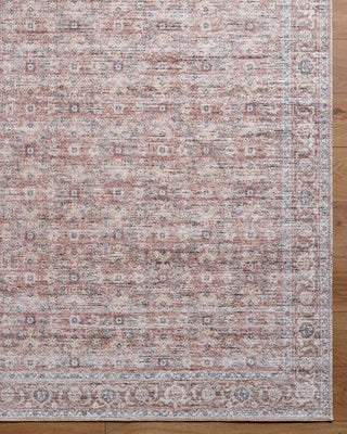 Becki Owens x Livabliss Aureta BOAU-2300 Machine Washable Area Rug Overhead Image