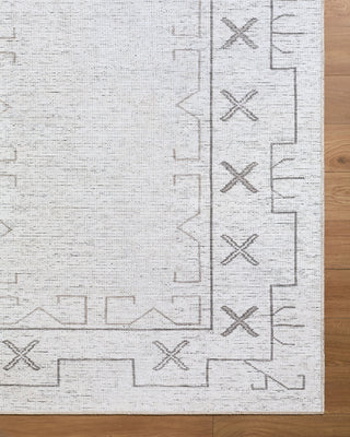 Becki Owens x Livabliss Casita BOCS-2300 Machine Washable Area Rug Overhead Image