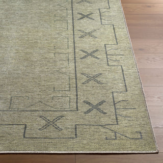 Becki Owens x Livabliss Casita BOCS-2302 Machine Washable Area Rug Angle