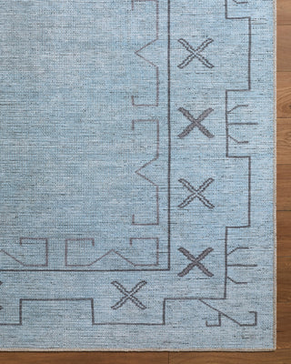 Becki Owens x Livabliss Casita BOCS-2303 Machine Washable Area Rug Overhead Image