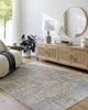 Becki Owens x LIVABLISS Darling BODA-2302 Metallic-Silver Area Rug by Becki Owens