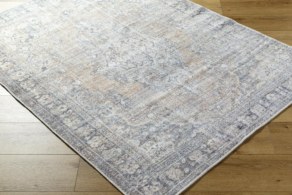 Becki Owens x LIVABLISS Darling BODA-2305 Metallic-Silver Area Rug by Becki Owens