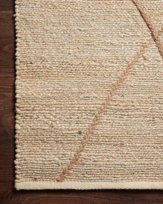 Loloi II Bodhi BOD-01 Ivory/Natural Area Rug Corner Image