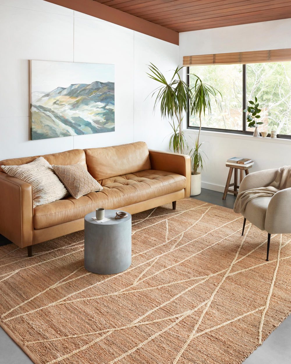 Loloi II Bodhi BOD-03 Natural/Ivory Area Rug Lifestyle Image Feature