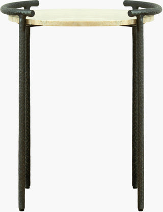 Becki Owens X Surya Ojai BOJI-002 Cream / Black Furniture Angle