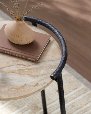 Becki Owens X Surya Ojai BOJI-002 Cream / Black Furniture Style Shot
