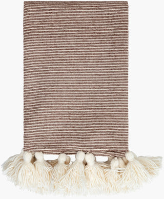Becki Owens X Livabliss Kapri BOKI-1002 Dark Brown Throw main image