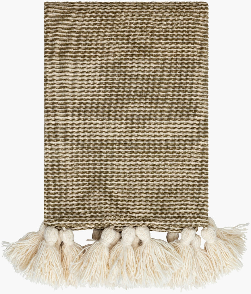 Becki Owens X Livabliss Kapri BOKI-1003 Olive Throw main image