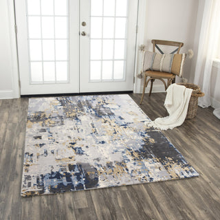 Rizzy Bolero BOL727 Blue/Multi Area Rug Roomscene Image Feature