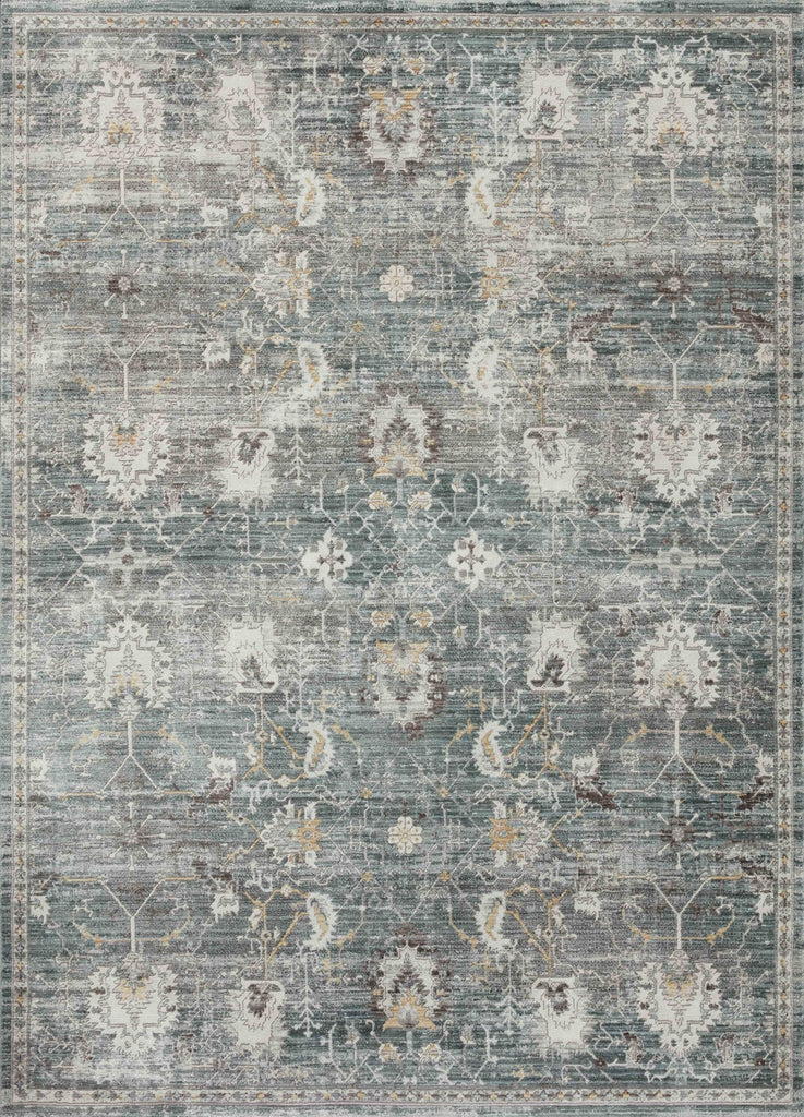 Loloi Bonney BNY-03 Lagoon / Ivory Area Rug main image