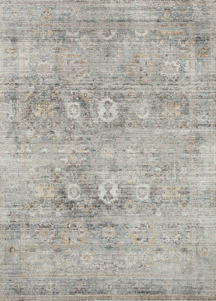 Loloi Bonney BNY-06 Teal / Gold Area Rug main image