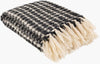 Surya Boris BOR-1000 Black Throw 