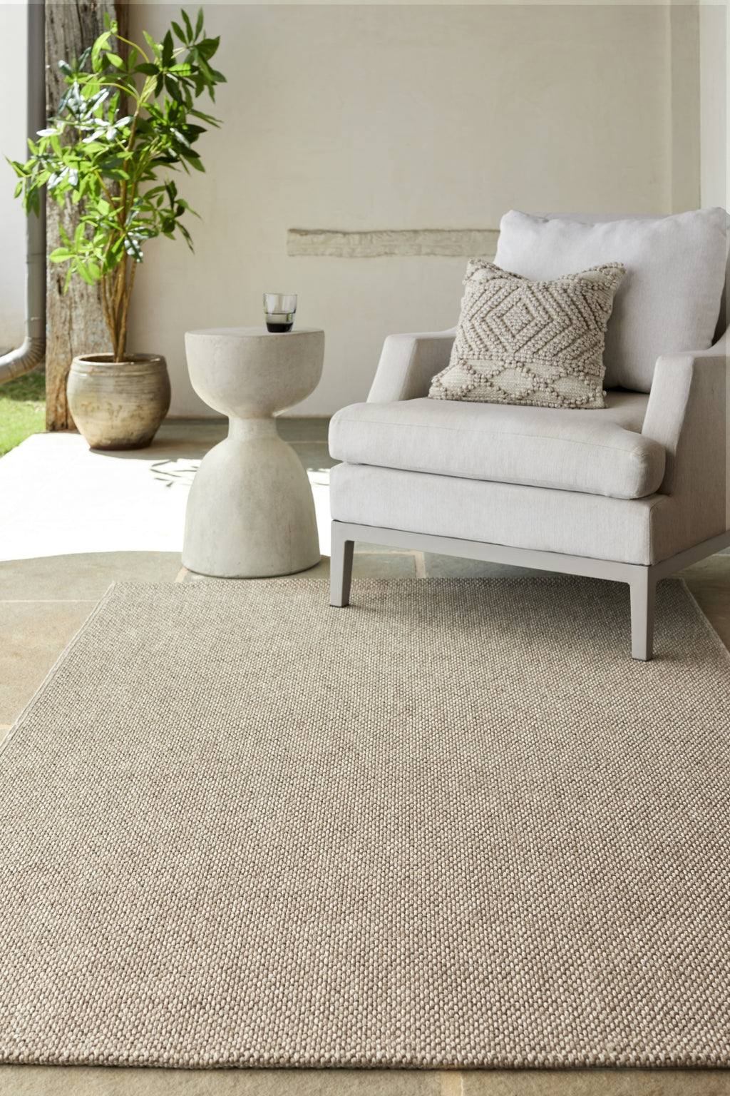 Surya Birdie BORD-2300 Warm Grey Area Rug by Becki Owens Room Scene Feature