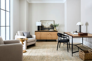 Becki Owens X Surya Renaissance BORI-2302 Taupe Area Rug Room Scene