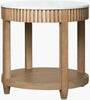 Becki Owens X Livabliss Rosemary BORS-001 White / Clear Furniture main image